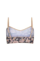 Zibiya Women's Bohemian Floral Print Bralette Bikini