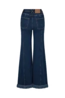 Zibiya Women's High-Rise Wide-Leg Denim Jeans