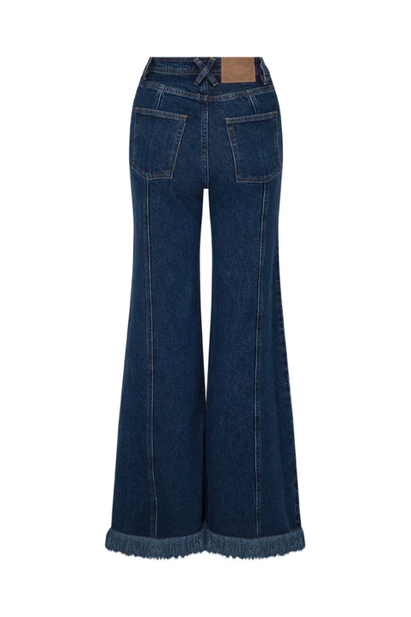Zibiya Women's High-Rise Wide-Leg Denim Jeans - Image 5