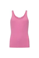 Zibiya Women's Ribbed Scoop Neck Tank Top