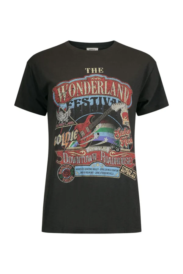 Zibiya Women's "The Wonderland Festival" Graphic Tee - Image 3